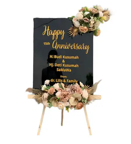 Papan Bunga Akrilik banjarbaru residence