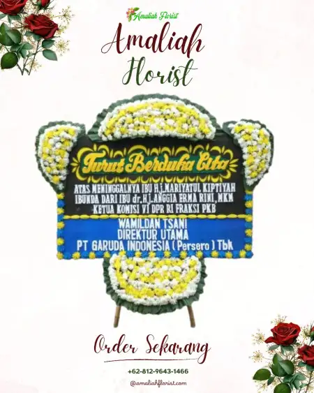 Papan Bunga Duka banjarbaru residence